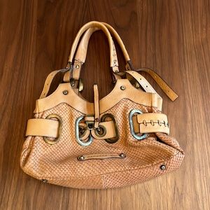 Barbara Bui camel colored purse